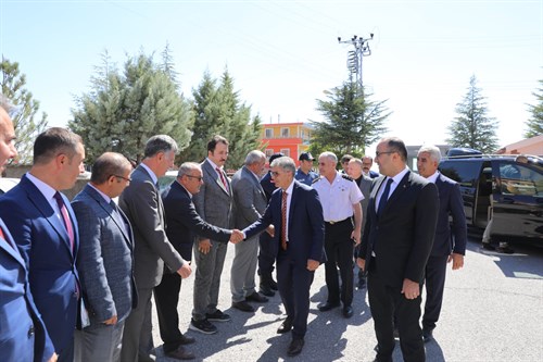 Valimiz Sayın Cahit ÇELİK ilçemizi ziyaret etti.